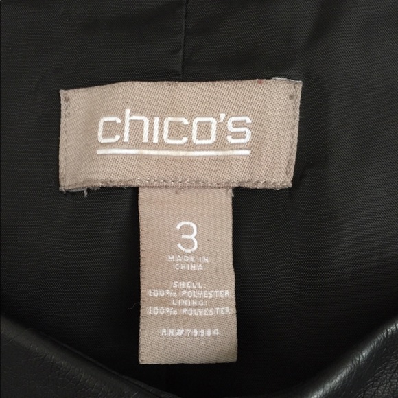Chico’s Sz 3 (16) Jacket Lined - Picture 2 of 5